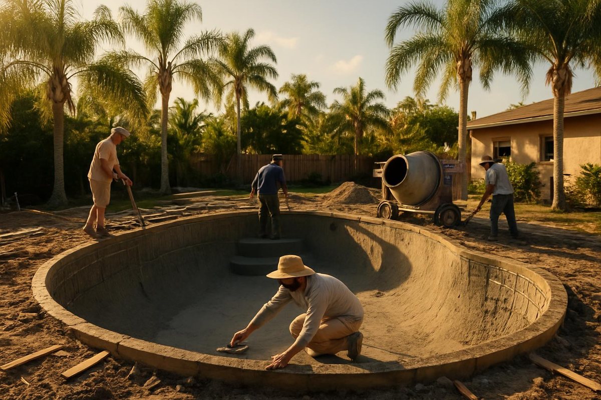 Tavora Pool Construction in Stuart